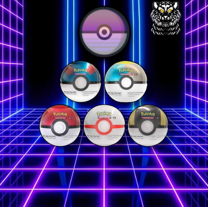 Pokeball Tin (styles and packs may vary)