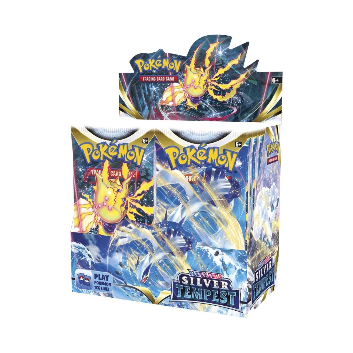 Silver Tempest Booster Box (Smushed Box Deal Packs are in Mint Cond)