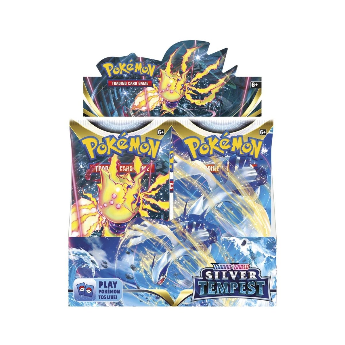 Silver Tempest Booster Box (Smushed Box Deal Packs are in Mint Cond)