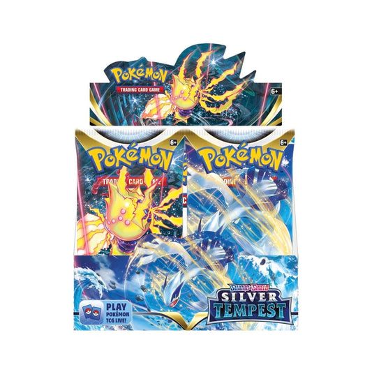 Silver Tempest Booster Box (Smushed Box Deal Packs are in Mint Cond)