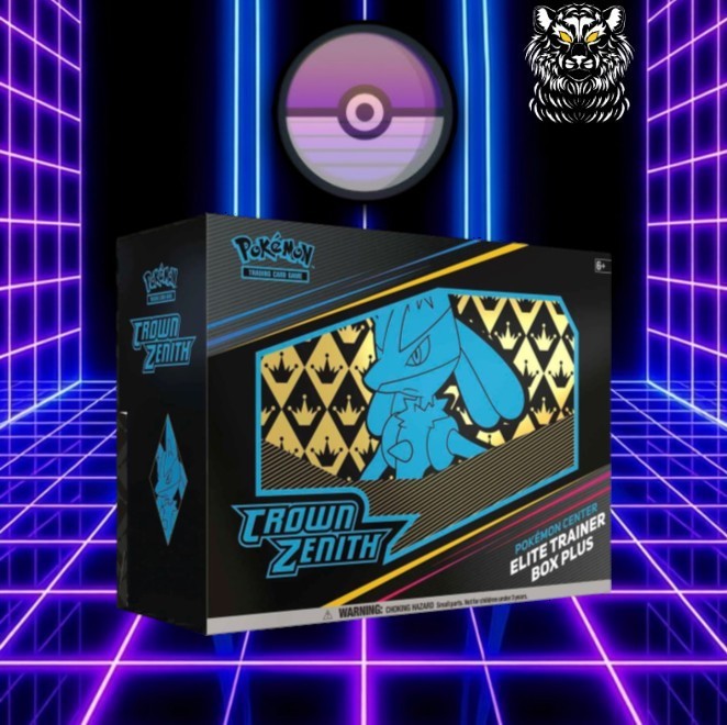 Crown Zenith Pokemon Center Elite Trainer Box Plus