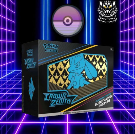 Crown Zenith Pokemon Center Elite Trainer Box Plus