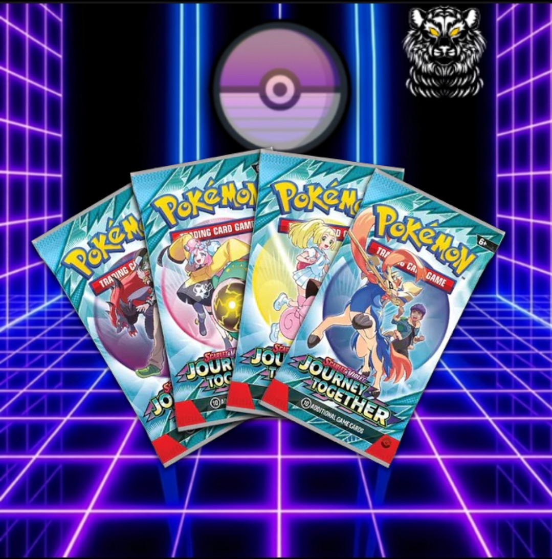 Pokémon TCG: Scarlet & Violet-Journey Together Loose Booster Pack (10 Cards)