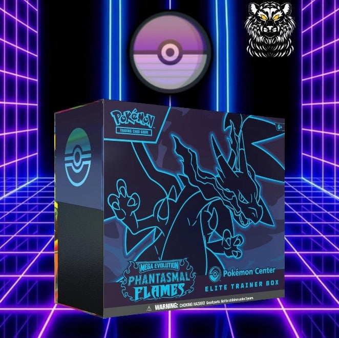 Pokemon Center Phantasmal Flames Elite Trainer abox