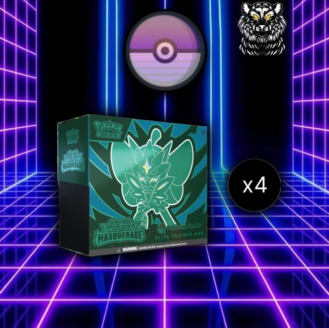 Twilight Masquerade Pokemon Center Elite Trainer Box (Exclusive) Case